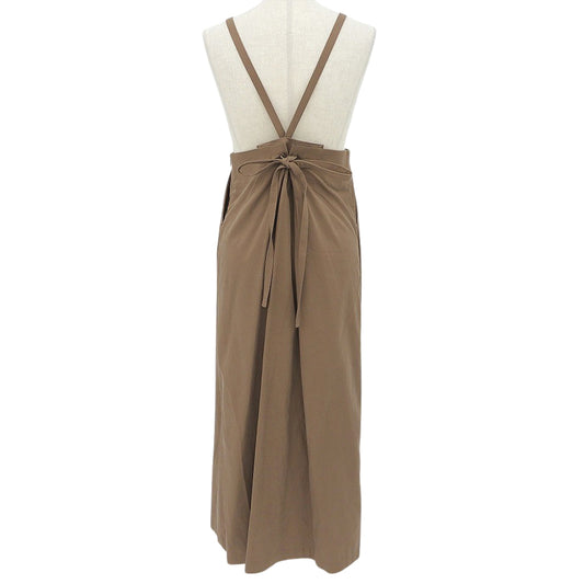 Cotton Blend Camisole Dress Women's Brown 0 1204-03002 Dress 0 Women's