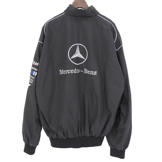 Men's Nylon Racing Jacket Black XL Jacket XL