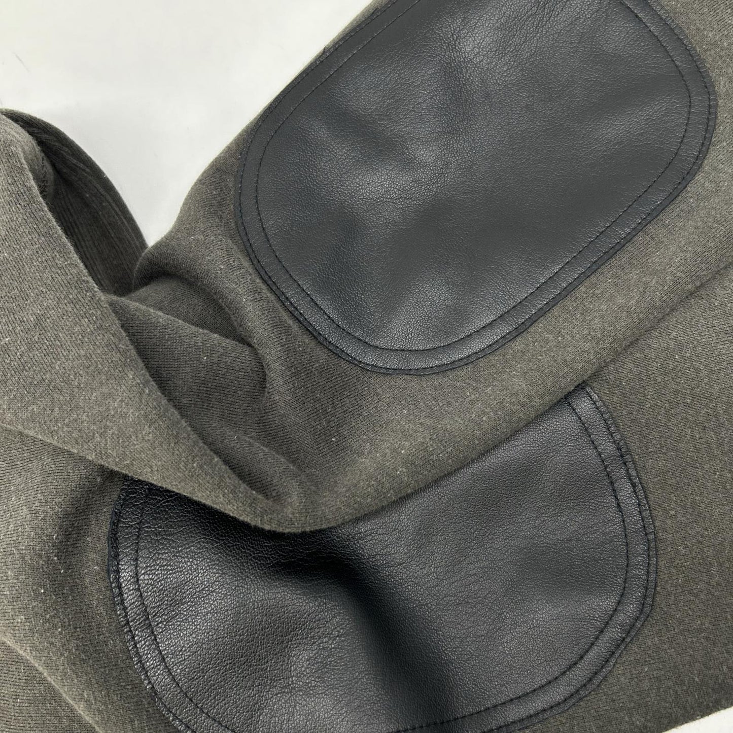 jieDa ジエダ 25AW グレー Leather Collar Fade Sweat Zip Jacket Jie-25W-CT04-B ジャケット
