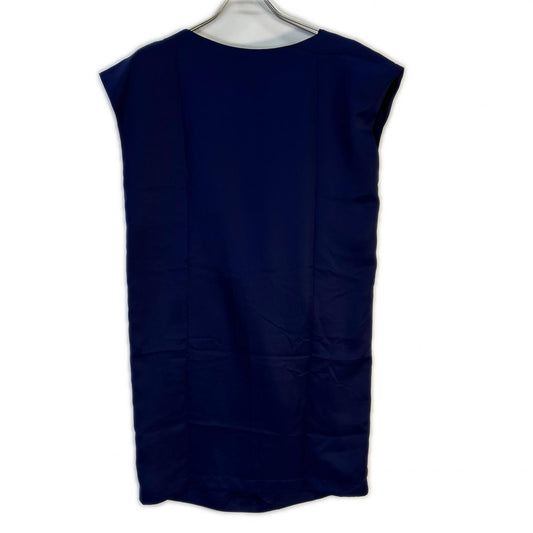 ISSEY MIYAKE IM21FJ521 Purple Draped Sleeveless Dress