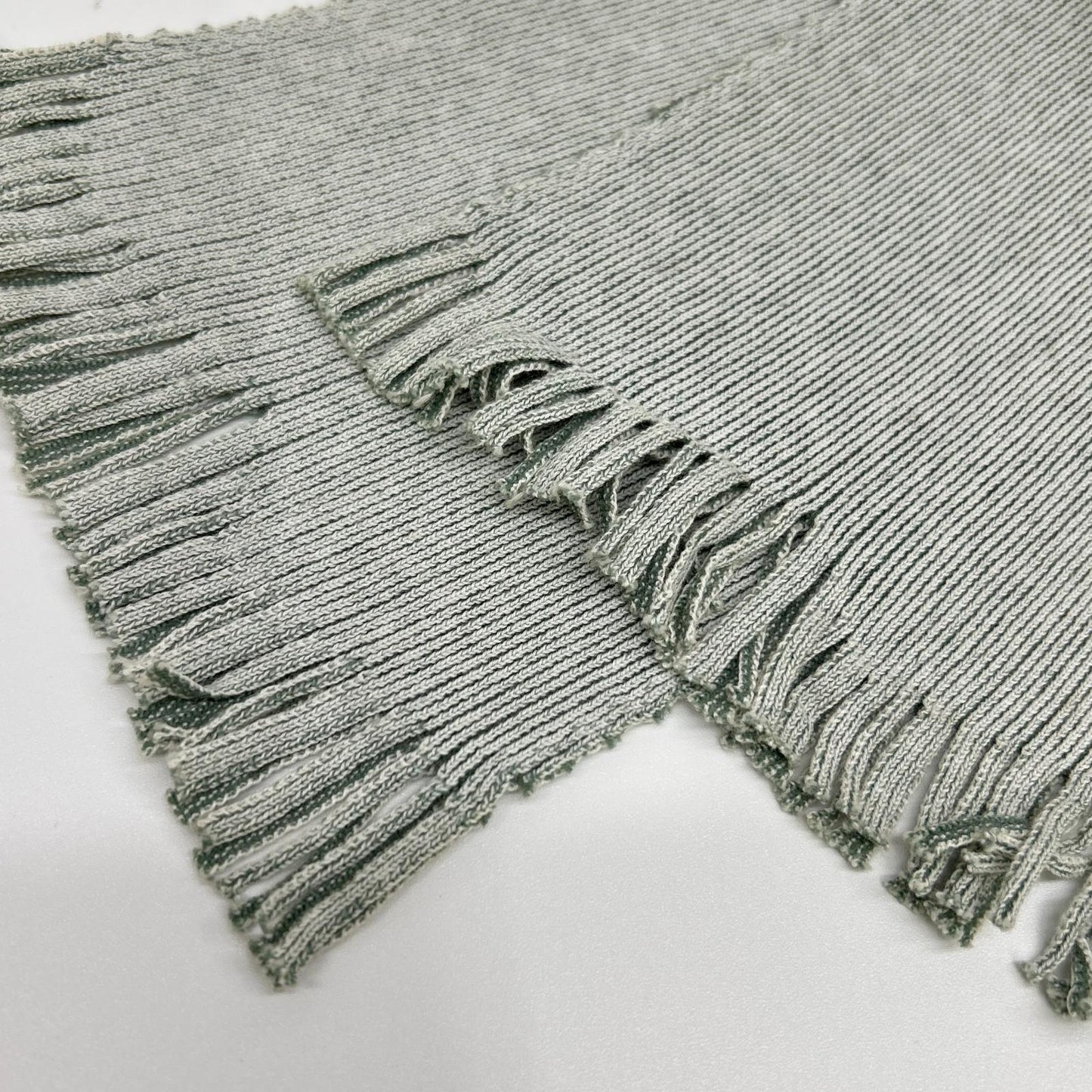 ISSEY MIYAKE 三宅一生 IF84KF592 灰色 流苏 束脚裤 裤子