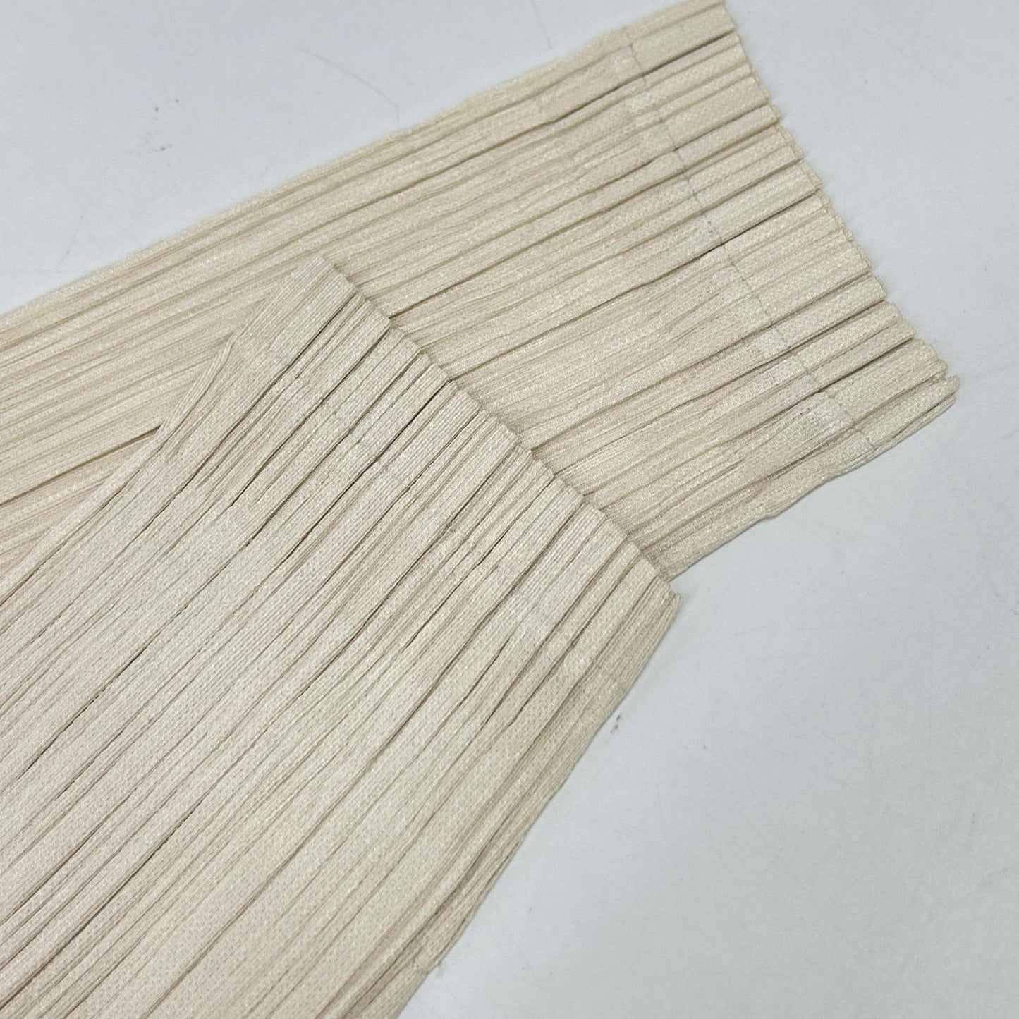 PLEATS PLEASE PP53-JD411 Ivory Eco-Fur Color Pleated Jacket