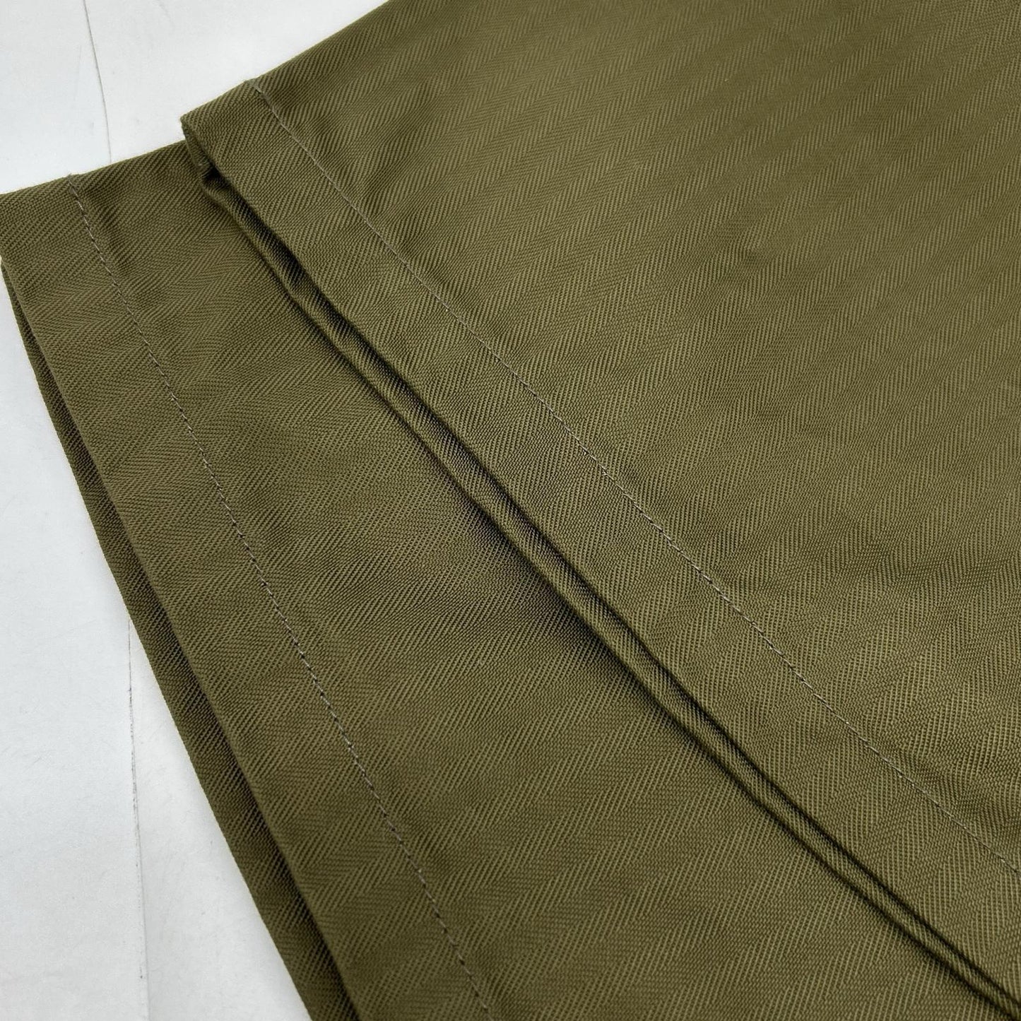 PTLM-151 Khaki Herringbone Baker Pants Bottoms 1 Ladies