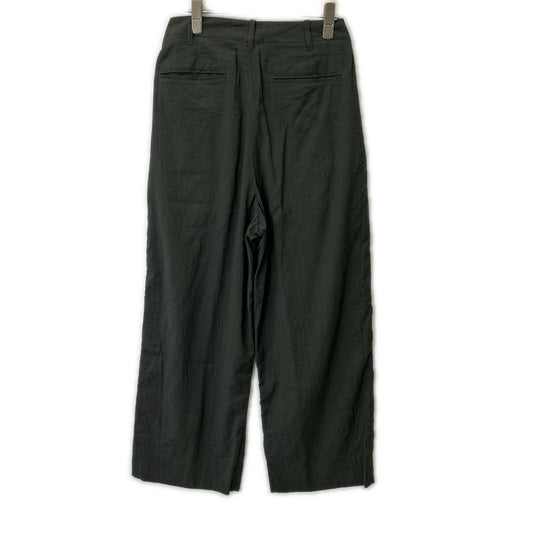 blurhms ブラームス カーキ Wool Rayon Silk Wide Slacks ボトムス