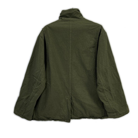 Veritecoeur VC-2669 Khaki Cotton Garment Dyed Coat Jacket