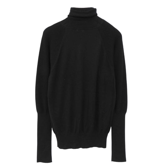 タートルネック ニット セーター シルクブレンド トップス レディース ブラック F 24AW トップス F レディース