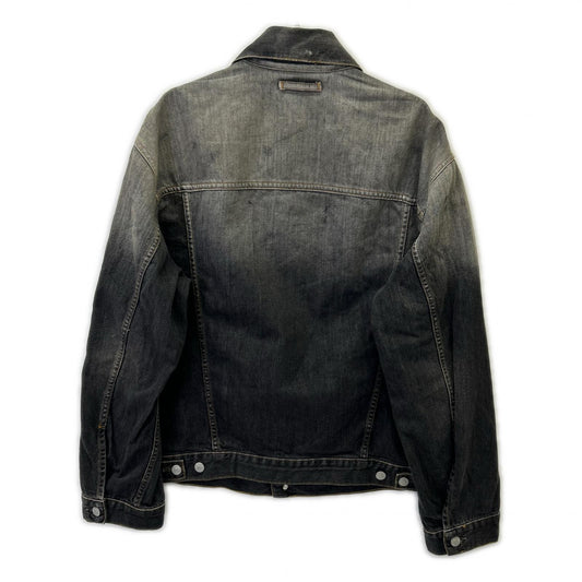 ACNE STUDIOS アクネ ストゥディオズ FN-UX-OUTW000073 25FW オーバーサイズ ペイント デニムジャケット ジャケット