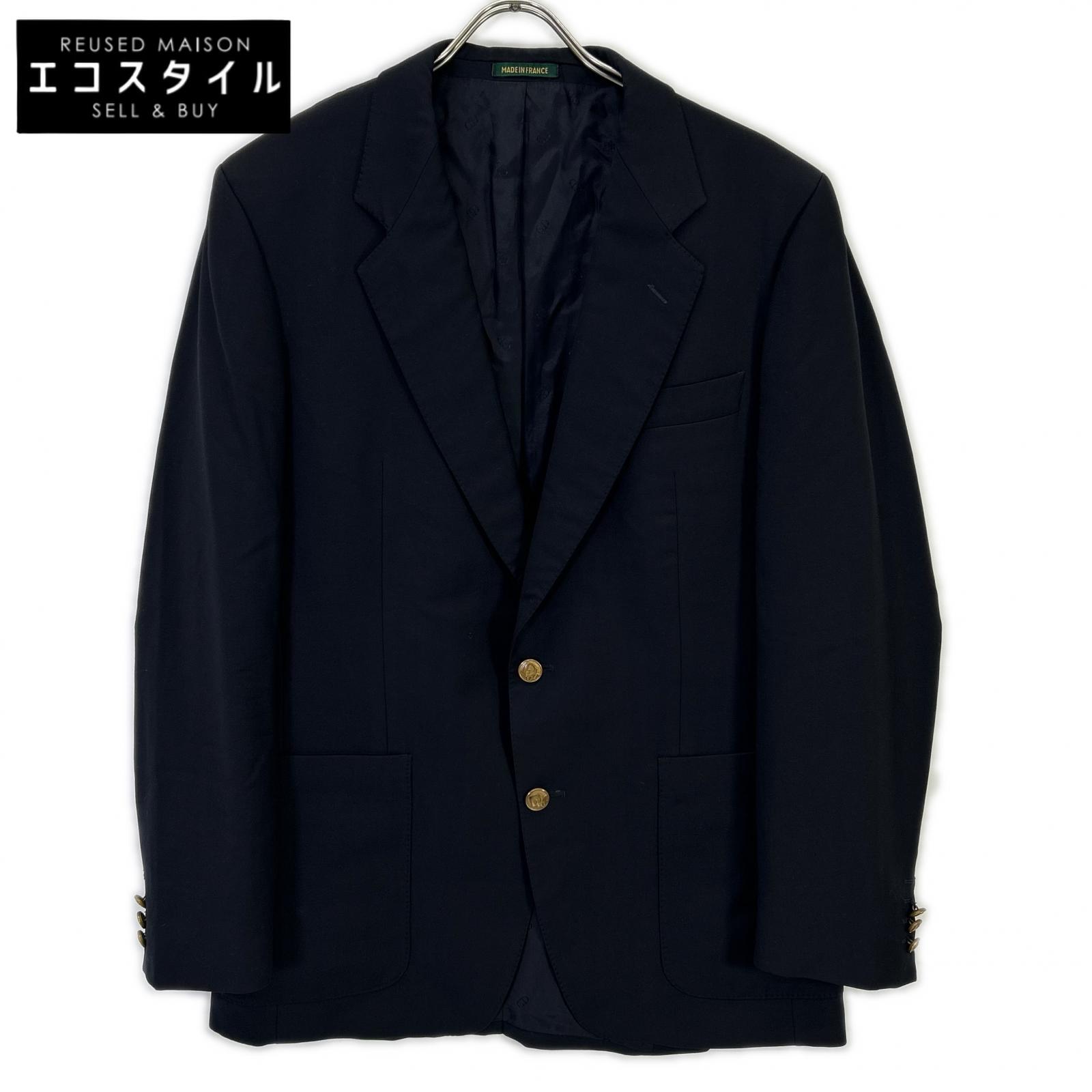 Christian Dior MONSIEUR 紺ブレ　テーラード　金ボタン 80s Christian Dior MONSIEUR USA製 ダブル 金ボタン テーラード