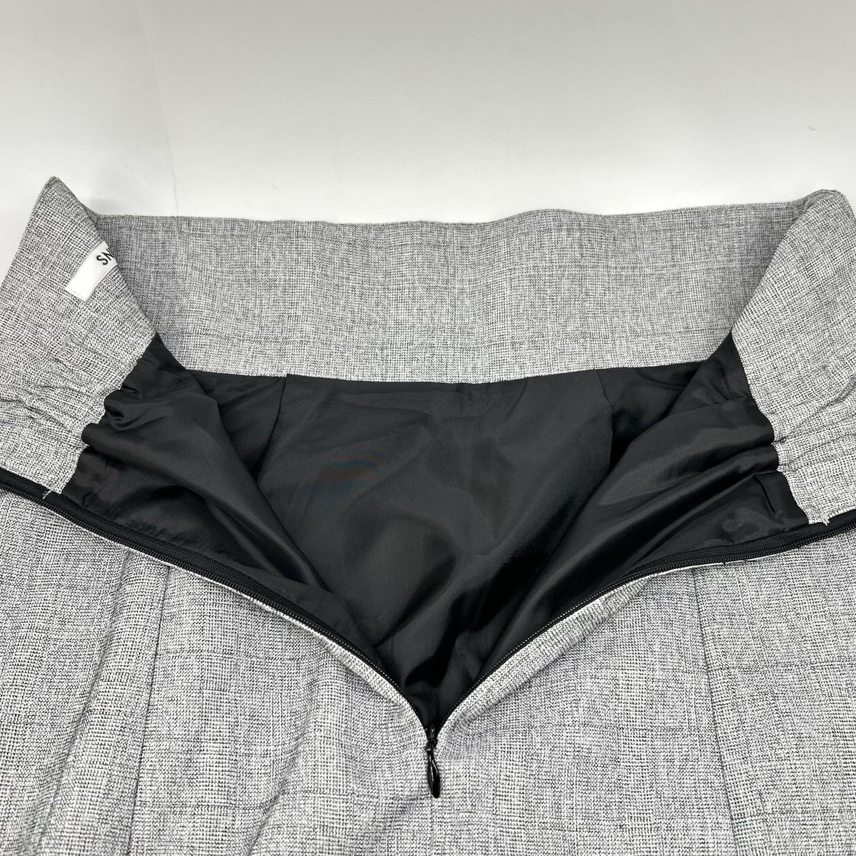 SWFS241190 24SS 灰色系 荷叶边鱼尾半身裙 半身裙 1 女士