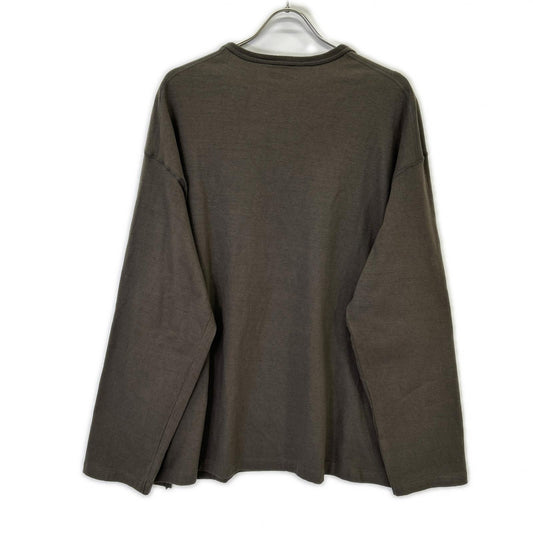 ANCELLM アンセルム F.BLACK T46C/R CREW NECK LS T-SHIRT トップス