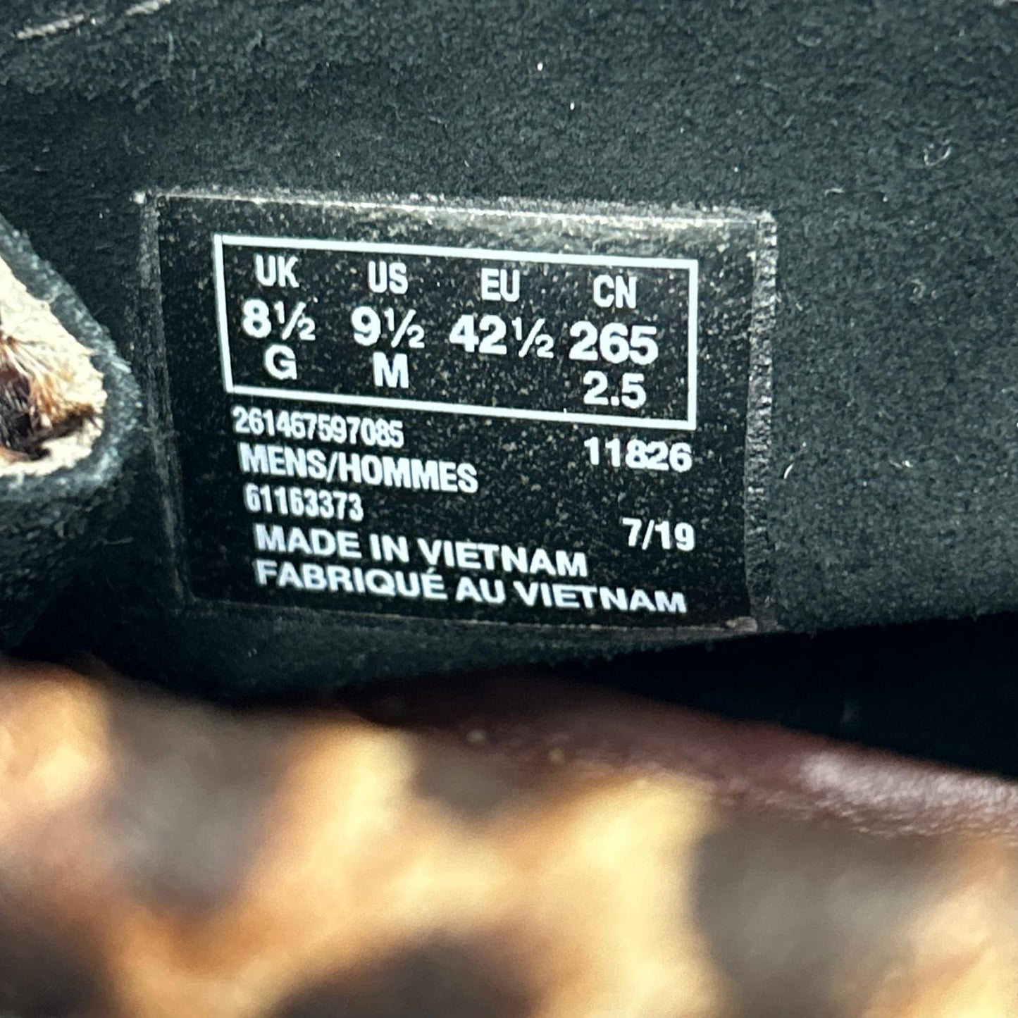 Clarks 其乐 61163373 豹纹 马毛袋鼠靴 短靴