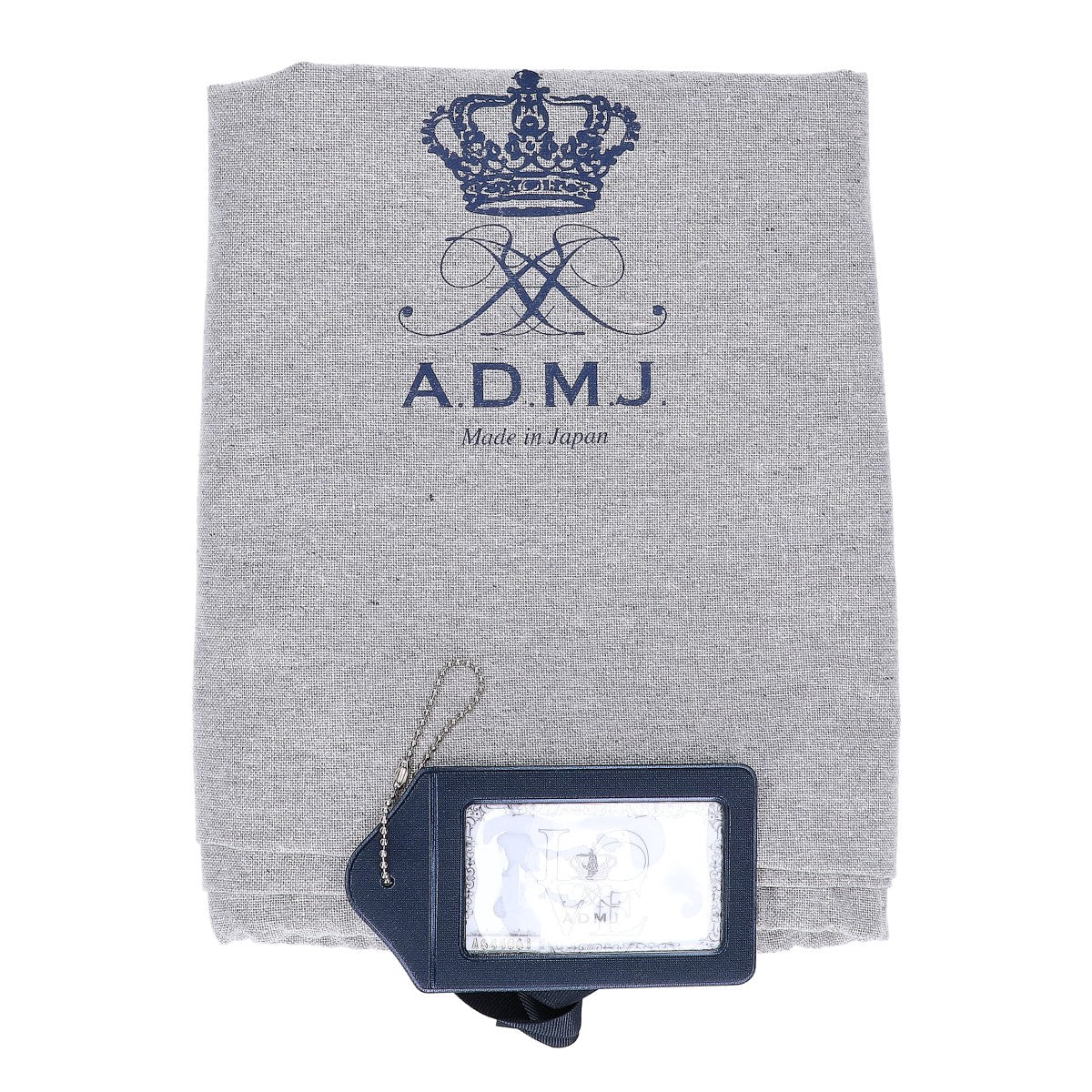 A.D.M.J. Accessoires De Mademoiselle ADMJ 【美品】22SC030505 ツイード コンクルージョン リボン トートバッグ