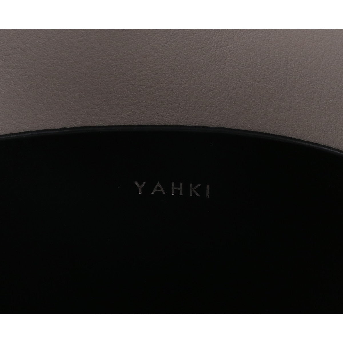 YAHKI ヤーキ ブラック バケツ型 ワンハンドルバッグ ハンドバッグ
