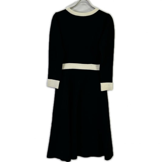 TO BE CHIC トゥービーシック 24年製 ブラック レーヨンポリエステル ニットワンピース ワンピース