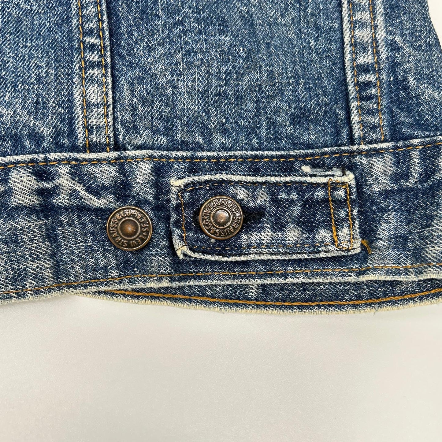 LEVI'S 李维斯 70年代 蓝色 4th 牛仔夹克