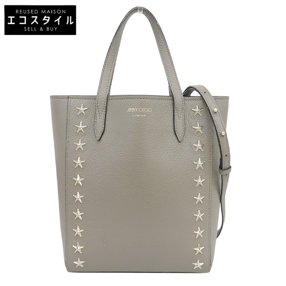 JIMMY CHOO ジミーチュウ ペガシ スタースタッズ レザー 2WAYバッグ JIMMY CHOO ジミーチュウ ペガシ スタースタッズ レザー 2WAYバッグ
