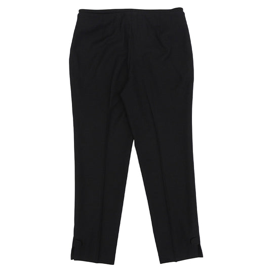 JILSANDER ジルサンダー ウールカシミヤ テーパードパンツ ボトムス レディース 黒 ブラック 34 WF213902 ボトムス