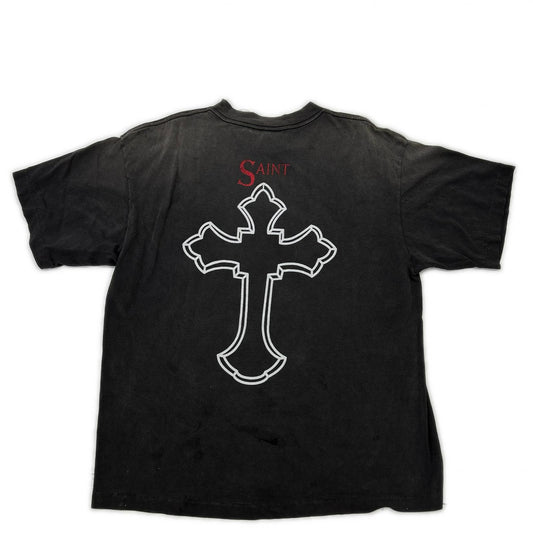 SAINT MICHAEL セントマイケル 25SS USED加工 SM-HR8-0000-C14 2PAC Tee トップス