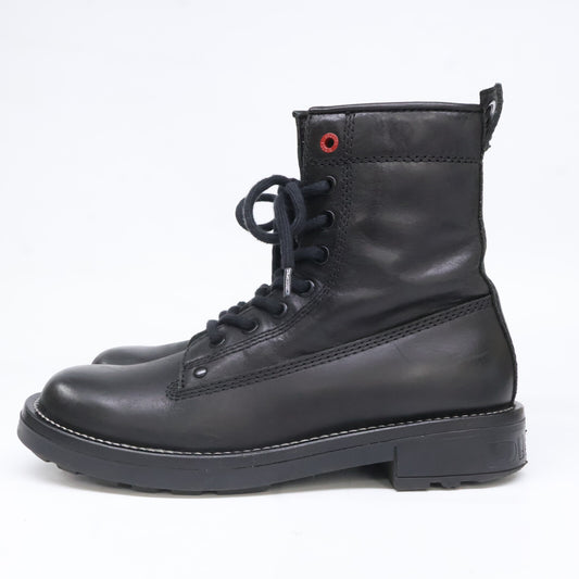 DIESEL ディーゼル Y02074 PR030 D-THROUPER DBB W サイドジップ レースアップブーツ シューズ