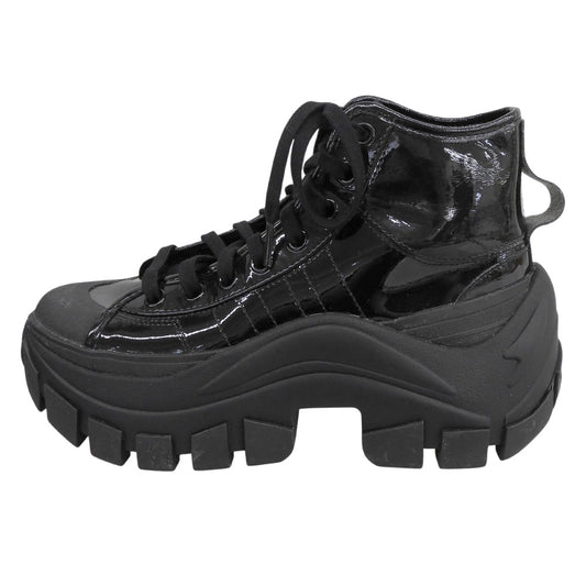 adidas アディダス 美品 Nizza High XY22 ハイカット スニーカー シューズ レディース ブラック 25cm GX7187 シューズ