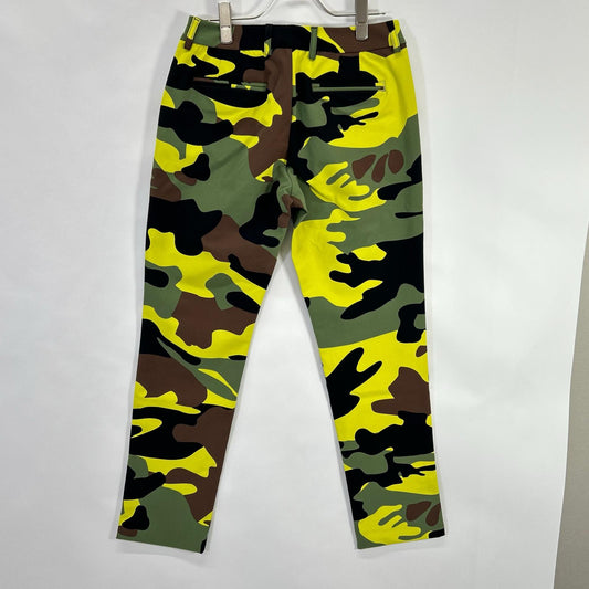 HYDROGEN GCW10369603236 Yellow×Khaki Winter Golf Stitch Pants Bottoms