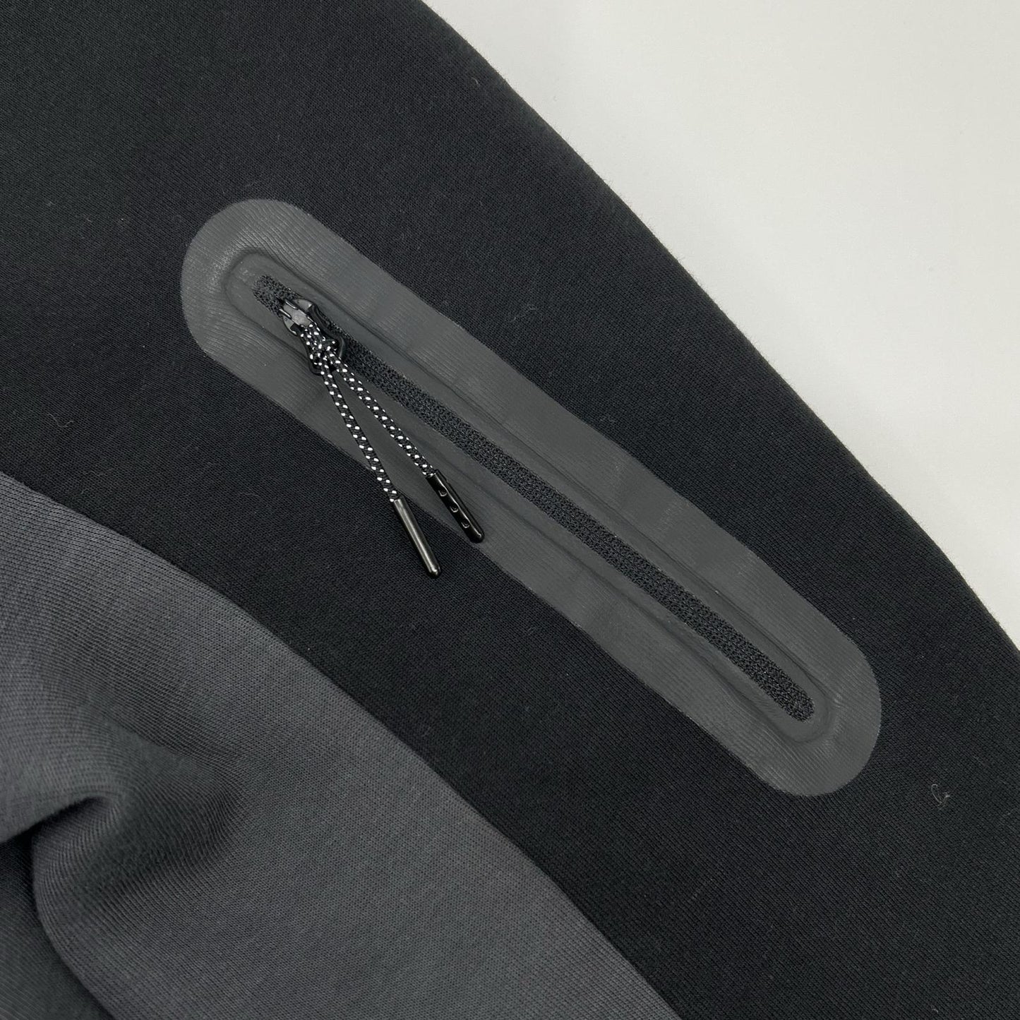 NIKE Nike Black Tech Full-Zip Fleece Windrunner Jacket Jacket