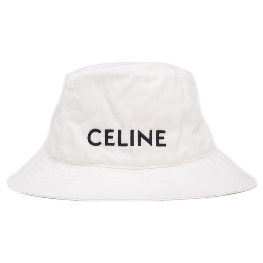 CELINE セリーヌ 【即決/国内正規】2AUO4968P ロゴ刺繍 バケットハット 帽子