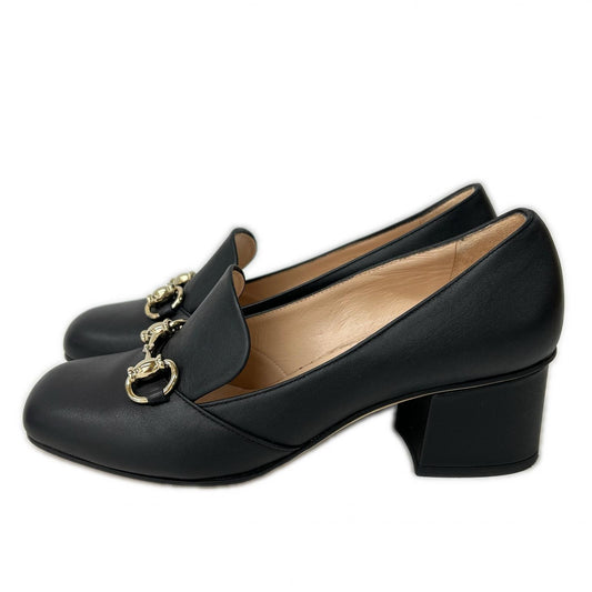 GUCCI グッチ 【美品】466701 ホースビット スクエアトゥ パンプス シューズ
