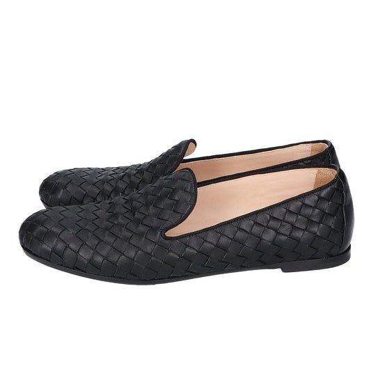 BOTTEGA VENETA ボッテガヴェネタ イントレチャート スリッポン シューズ