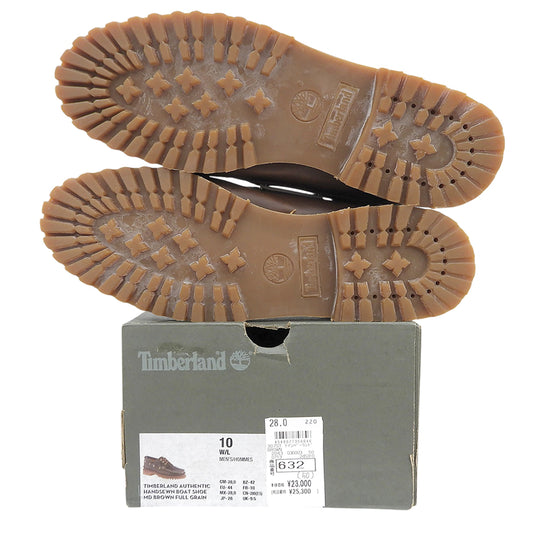 Timberland ティンバーランド 美品 3eye モカシン シューズ メンズ ブラウン 28.0cm シューズ