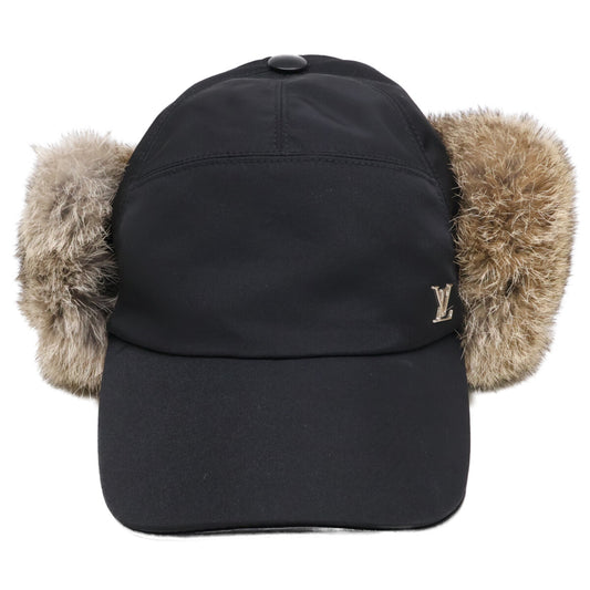LOUIS VUITTON ルイヴィトン 【即決/国内正規】M70926 ラビットファー ナイロン キャップ 帽子
