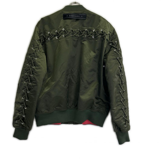 DIESEL ディーゼル 18SS カーキ ナイロン MA-1 ジャケット ジャケット