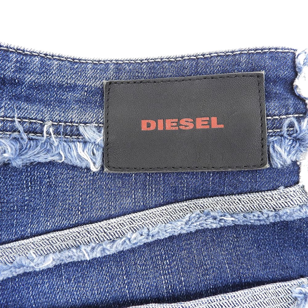 DIESEL ディーゼル 美品 BUSTER-SP レギュラースリムパンツ ボトムス メンズ ブルー W30L32 ボトムス
