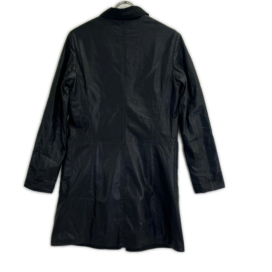JILSANDER ジルサンダー 20111W00040 ブラック ナイロン×レザー リバーシブルコート ジャケット