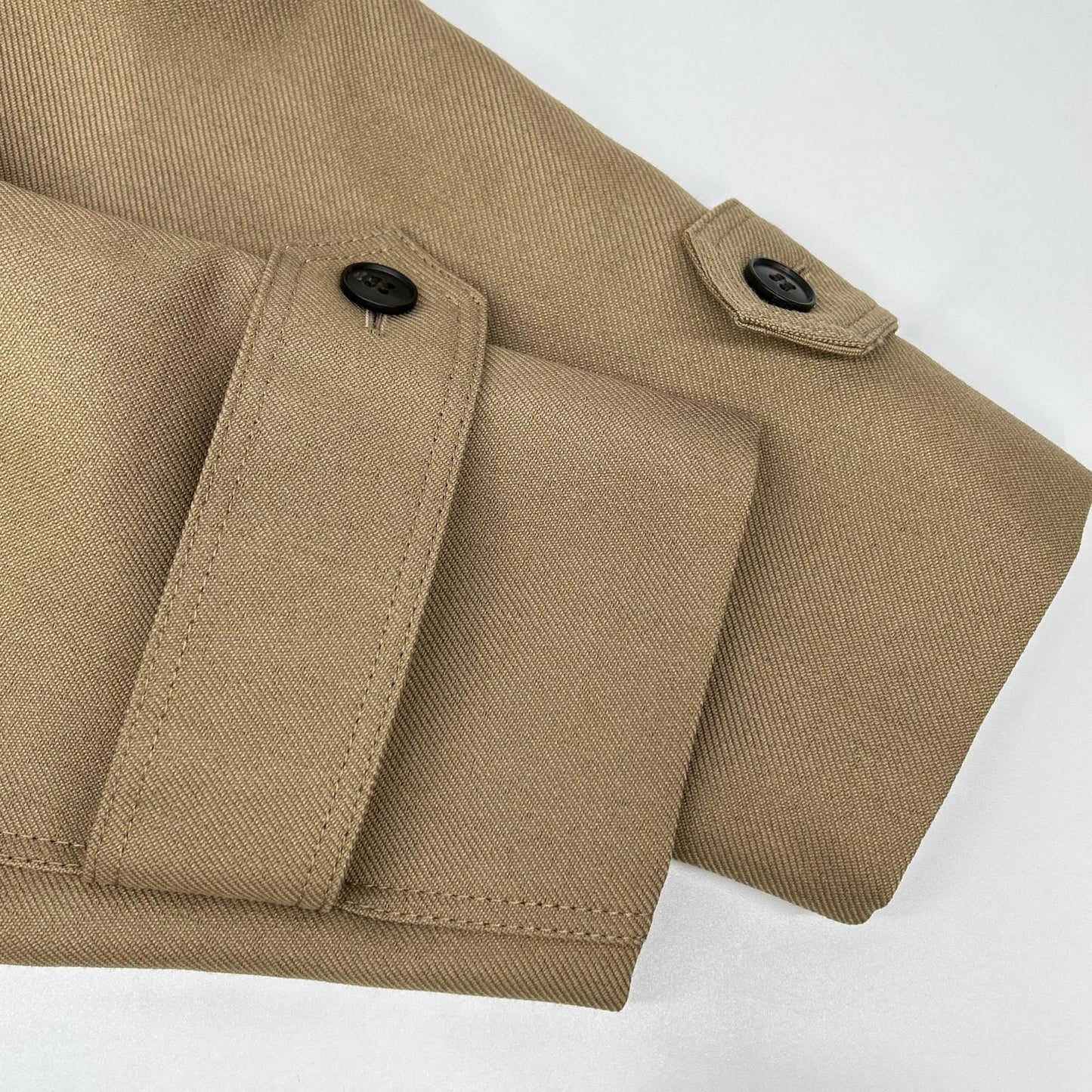 uncrave アンクレイヴ 20AW カーキベージュ ウールトレンチコート コート