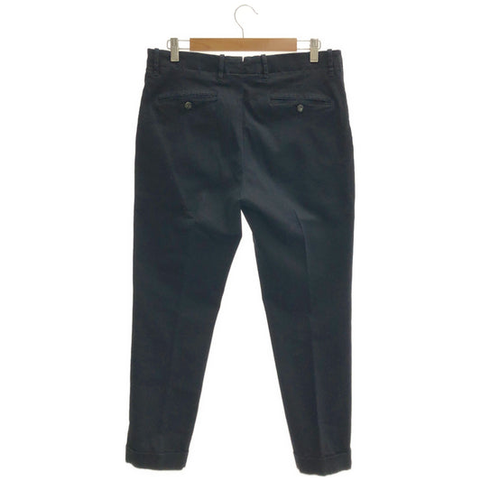 giab's ARCHIVIO Giab's Archivio Navy VERDI cotton slacks bottoms