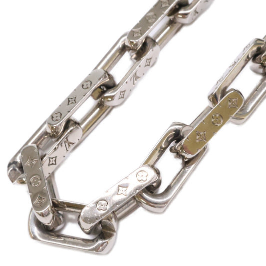 LOUIS VUITTON ルイヴィトン M64196 コリエ チェーン モノグラム ネックレス