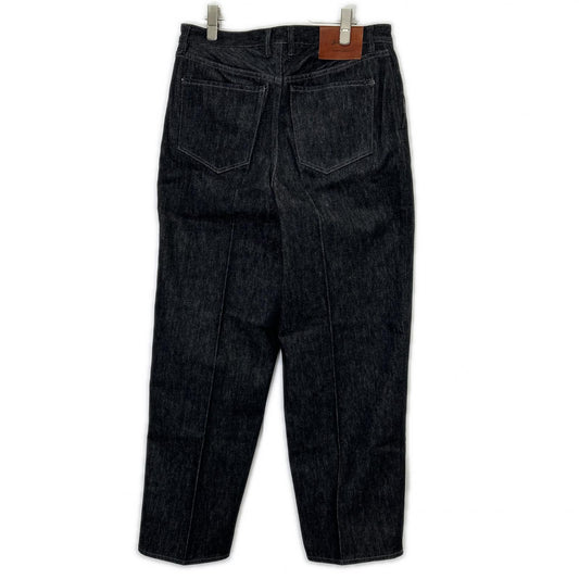 Jimba's Jimba's Charcoal Two-Tuck Denim Pants Bottoms