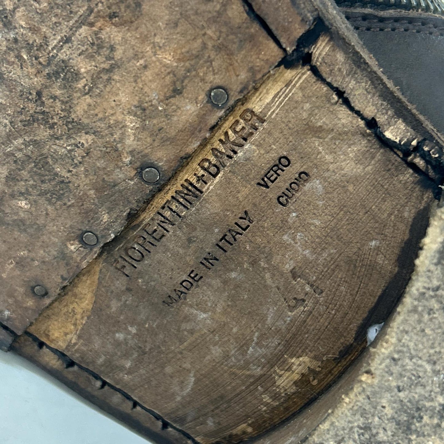FIORENTINI+BAKER フィオレンティーニベーカー レザー サイドジップ ブーツ シューズ
