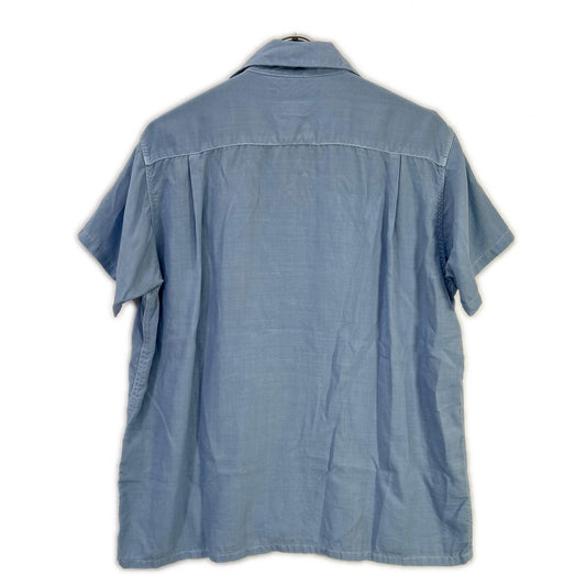 MADISON BLUE マディソンブルー ブルー レーヨン ボーリングシャツ トップス
