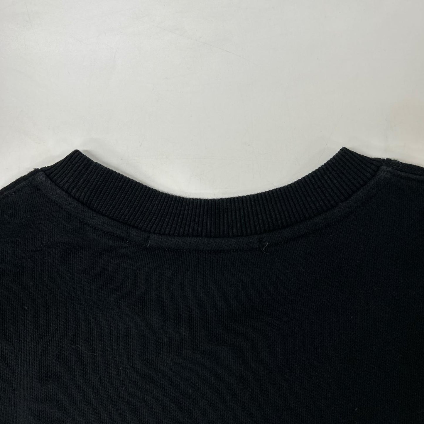 MSGM エムエスジーエム 3441MDM215 ブラック ロゴ L/S プルオーバー トップス