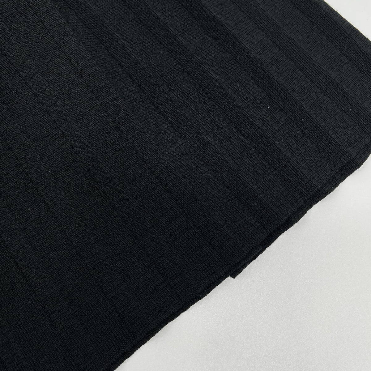 DRESSTERIOR ドレステリア ブラック×ホワイト ローウエスト切替ニットワンピース ワンピース