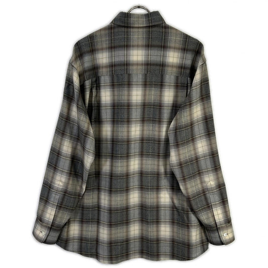 AURALEE オーラリー A22AS01LC 22年製 SUPER LIGHT WOOL CHECK SHIRTS トップス