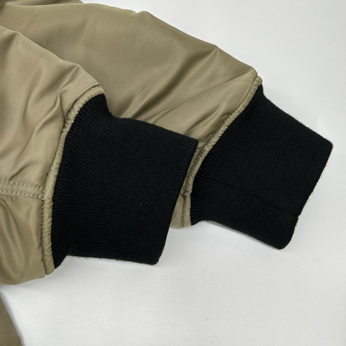 ACANTHUS アカンサス ×MUTA MARINE カーキ Nylon Hooded MA-1 ジャケット