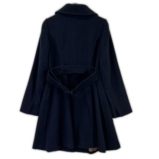 BLUE LABEL CRESTBRIDGE ブルーレーベルクレストブリッジ 55B27-667-29 ネイビー シングルベルテッドコート コート