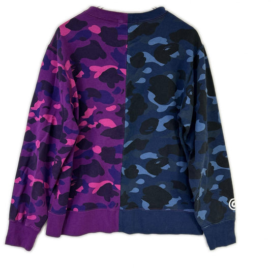 A BATHING APE アベイシングエイプ マルチカラー シャークスウェット トップス