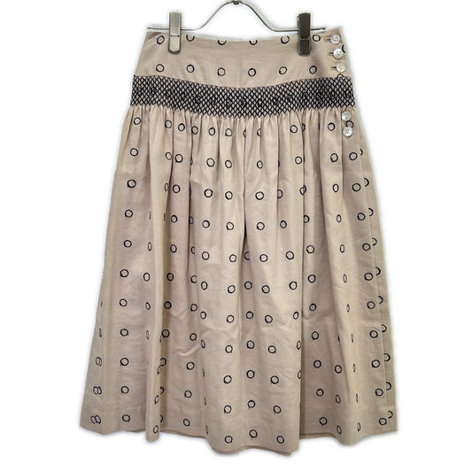 mina perhonen Mina Perhonen hs5135 Beige drops Skirt Skirt