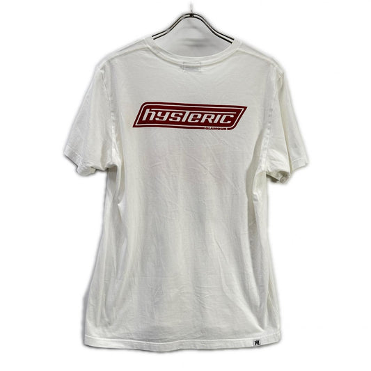 HYSTERIC GLAMOUR ヒステリックグラマー 02181CT12 ホワイト VIXEN GIRL Tシャツ トップス