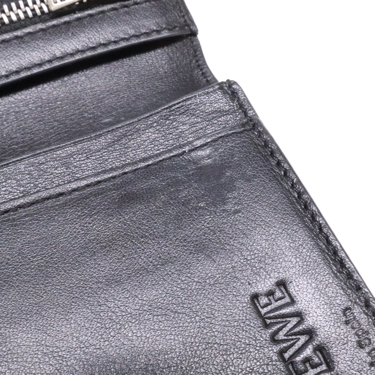 LOEWE Loewe Vertical Wallet Long Wallet (with Coin Compartment)