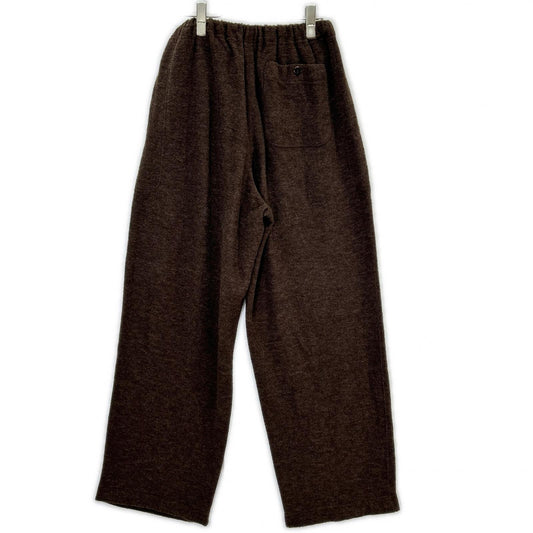 JURGEN LEHL Jurgen Lehl brown 100% wool relaxed pants bottoms